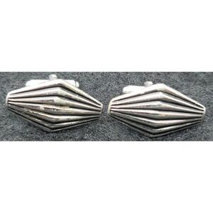 VINTAGE CORUGATED LANTERN HICKOK CUFFLINKS ESTATE CLEANOUT FIND